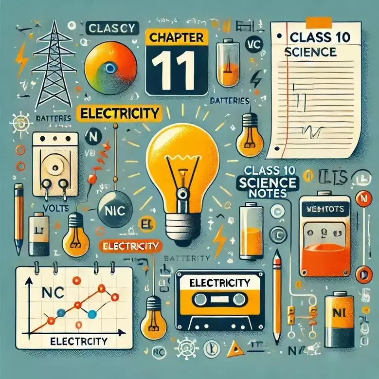 Class 10 Science notes chapter 11 Electricity NCERT Solutions