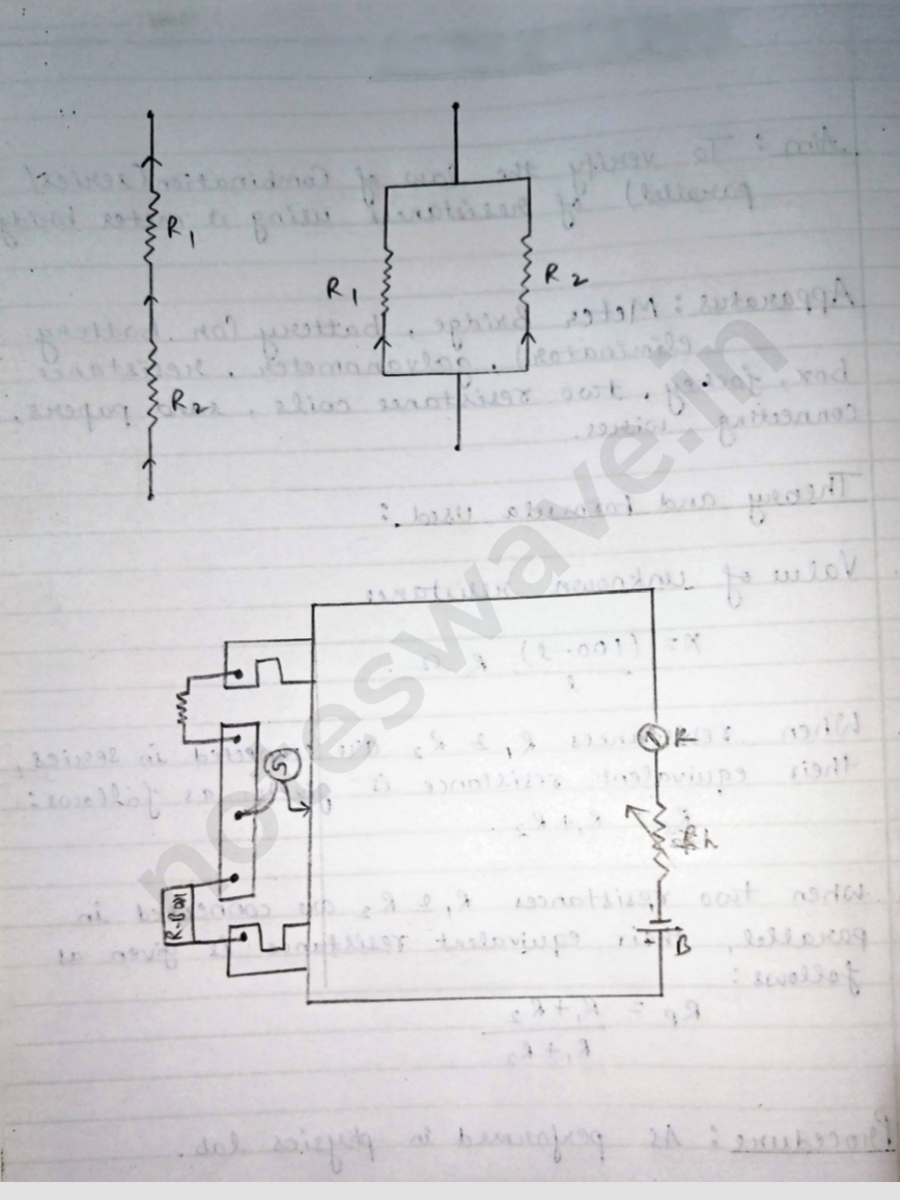 Cbse Class Physics Practical File Pdf Section A Experiment